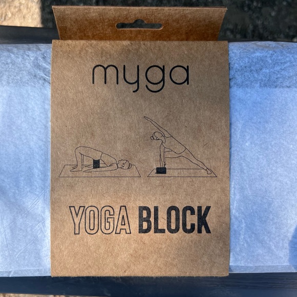 Myga Yoga Block - Small Black - Picture 4 of 5